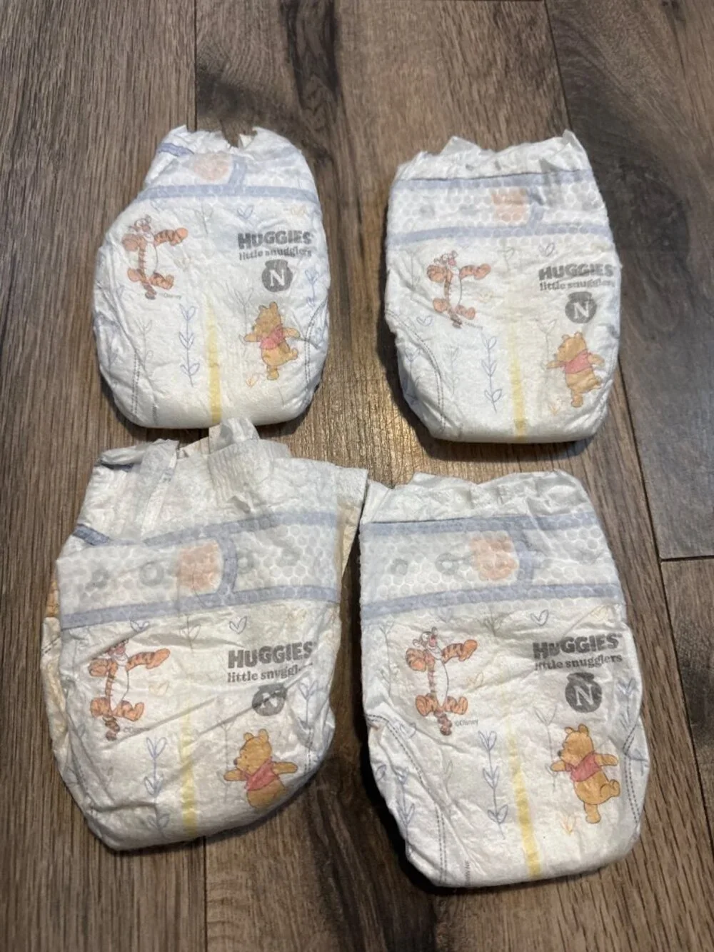 Huggies Little Snugglers Winnie The Pooh Newborn Diapers Lot Of 10 2023